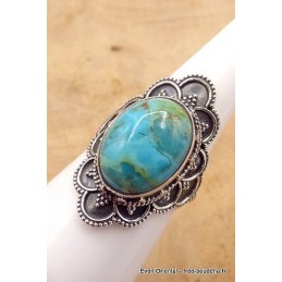 Bague Turquoise Mohave style vintage taille 55 Bagues pierres naturelles TUV58.7