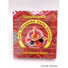 Encens bhoutanais cônes Gourou Rinpoche Encens tibétains, accessoires ENBHT5