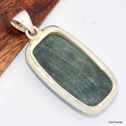 Pendentif Jade Néphrite rectangulaire 