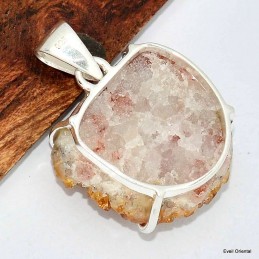 Pendentif citrine naturelle druze 