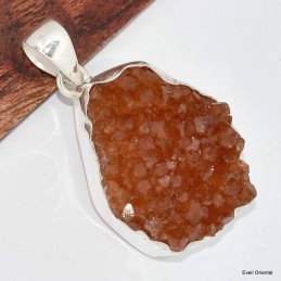 Pendentif Citrine veritable naturelle druze 