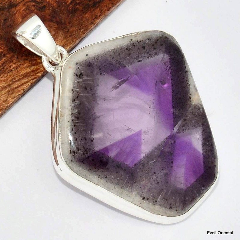 Grand Pendentif Auralite 23 forme libre 