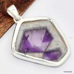 Grand Pendentif Auralite 23 forme libre 