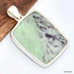 Pendentif rectangulaire en Kammérérite 