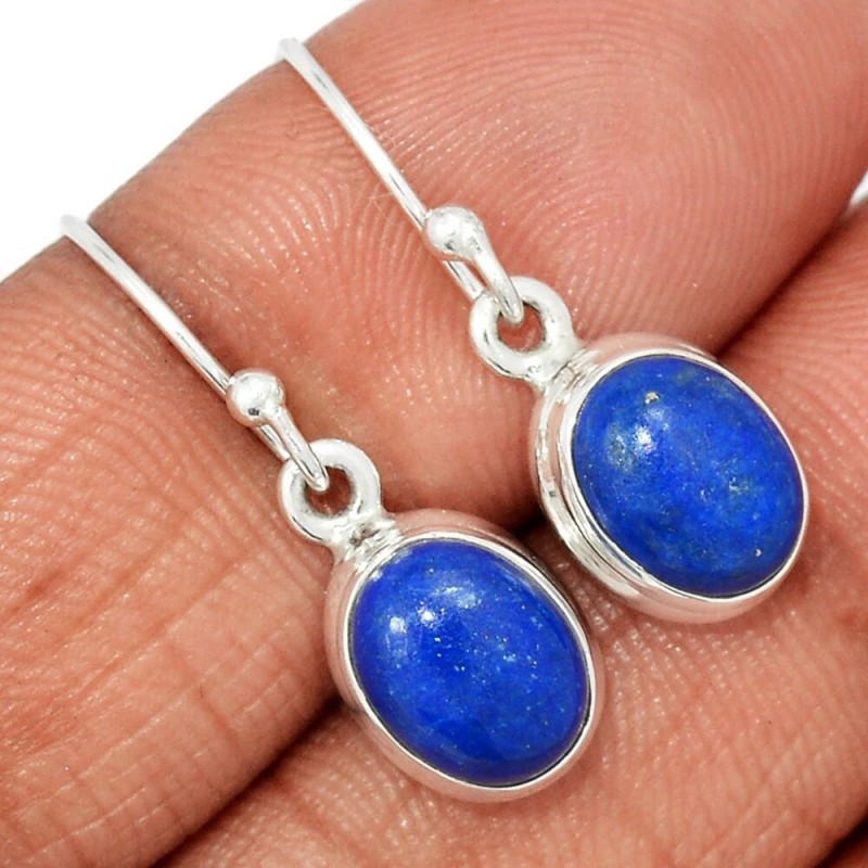 Boucles d'oreilles en Lapis lazuli 