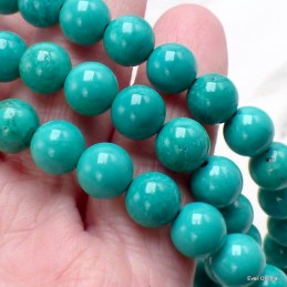 Mala tibétain Authentique Turquoise très haute qualité 