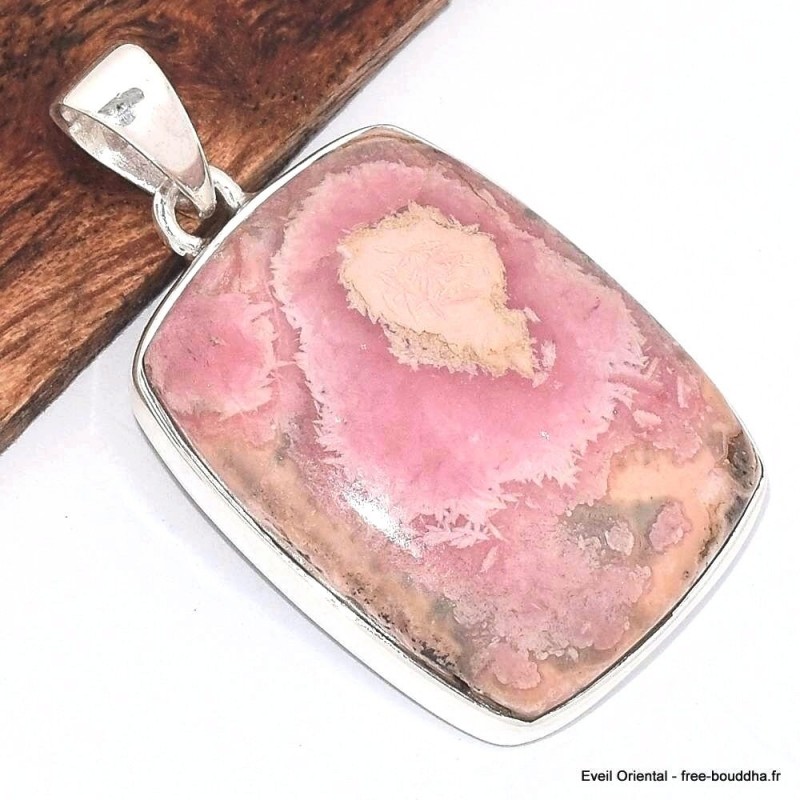 Exceptionnel pendentif en Rhodochrosite grade AAA 