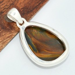 Pendentif Pietersite forme libre 