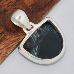 Petit pendentif Pietersite bleue 