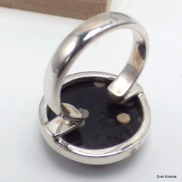 Bague Obsidienne Galaxie taille 54 