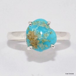 Bague Turquoise Kingman taille 59 Bijoux en Turquoise KC125