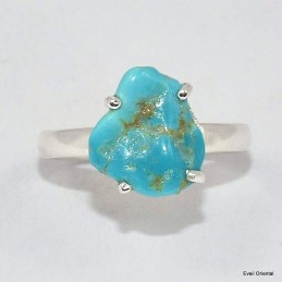 Bague Turquoise Kingman taille 54 Bijoux en Turquoise KC125.1