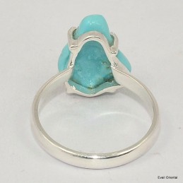 Bague Turquoise Kingmann véritable taille 58/59 