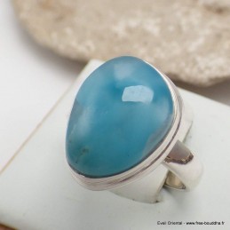 Petite bague Larimar taille 53 AAA 