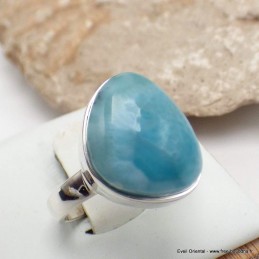 Bague authentique Larimar taille 56 