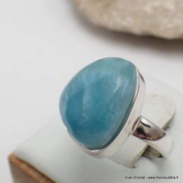 Bague authentique Larimar taille 56 