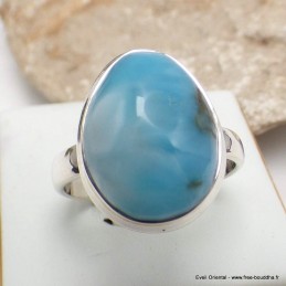 Bague authentique Larimar taille 61 