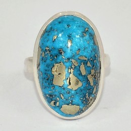 Bague véritable Turquoise du moyen orient taille 59/60 