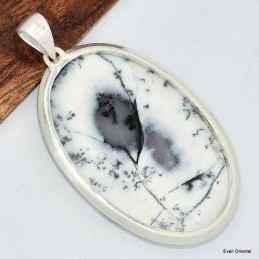 Très gros pendentif en Opale dendritique Bijoux en Opale Dendritique (Merlinite) KC129.9