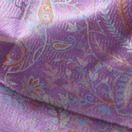 Etole pour femme en soie violet pourpre Pashminas pure soie CSS50