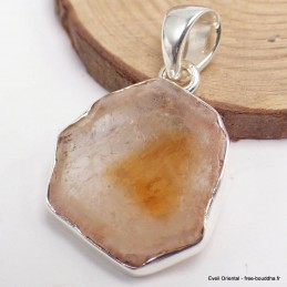 Pendentif authentique citrine non traitée Pendentifs pierres naturelles BK95.8