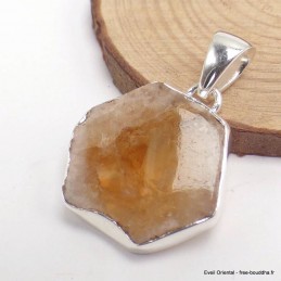 Pendentif bijou en citrine naturelle Pendentifs pierres naturelles BK95.10