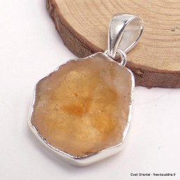 Pendentif en citrine stalactite naturelle Pendentifs pierres naturelles BK95.11