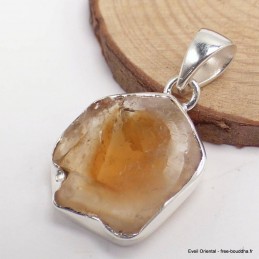 Pendentif en vraie citrine naturelle Pendentifs pierres naturelles BK95.12