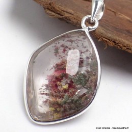 Pendentif Lodolite forme libre Pendentifs pierres naturelles AW13