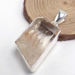 Pendentif asymétrique en Cristal Quartz Manifestation Bijoux en Quartz Manifestation YM85.3