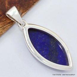 Pendentif Lapis lazuli marquise grade AAA 