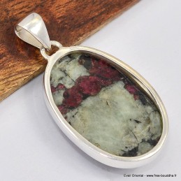 Pendentif bijou en Eudialyte 