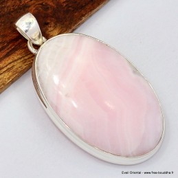 Pendentif argent Calcite Mangano Bijoux en Calcite SK9.1