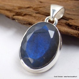 Pendentif en Authentique Labradorite bleue Bijoux en Labradorite Bleue SK19.8