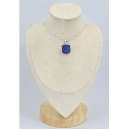 Pendentif carré en Lapis Lazuli brut 