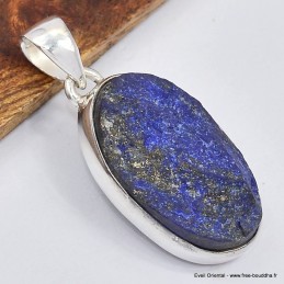 Pendentif oval en Lapis Lazuli brut 