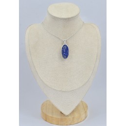 Pendentif oval en Lapis Lazuli brut 