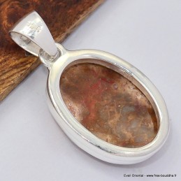 Petit Pendentif en bois pétrifié 