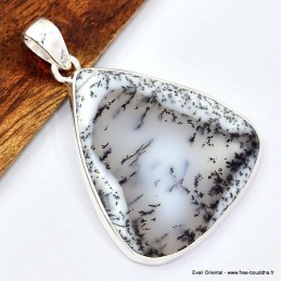 Gros pendentif Merlinite forme libre 