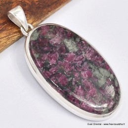 Grand pendentif Eudialyte naturelle 