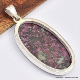 Grand pendentif Eudialyte naturelle 