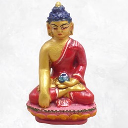 Petite statuette en Terre Bouddha Sakyamouni 10 cm Statuettes Bouddhistes SBK1