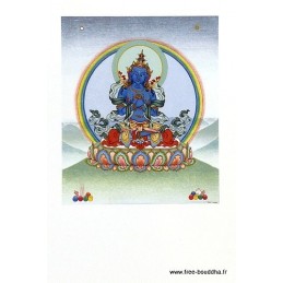 Carte postale bouddhiste VAJRADHARA Objets rituels bouddhistes CPB28