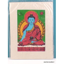 Carte postale Bouddha de Médecine Cartes postales bouddhistes CPT5