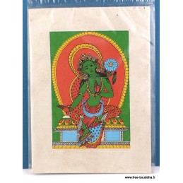 Carte postale Tara Verte Cartes postales bouddhistes CPT9