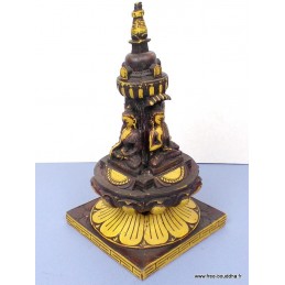 Grand stupa tibétain pour autel bouddhiste 23,5 cm Stupas, temples tibétains STUPA52