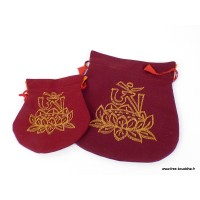 Pochettes tibétaines pour malas et bijoux