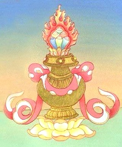 vase aux tresors bouddhiste