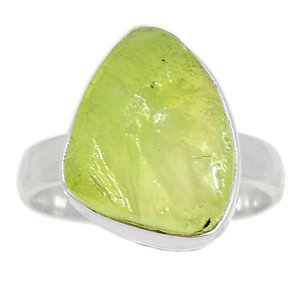 bague prehnite brute