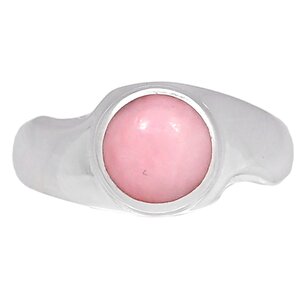 bague opale rose